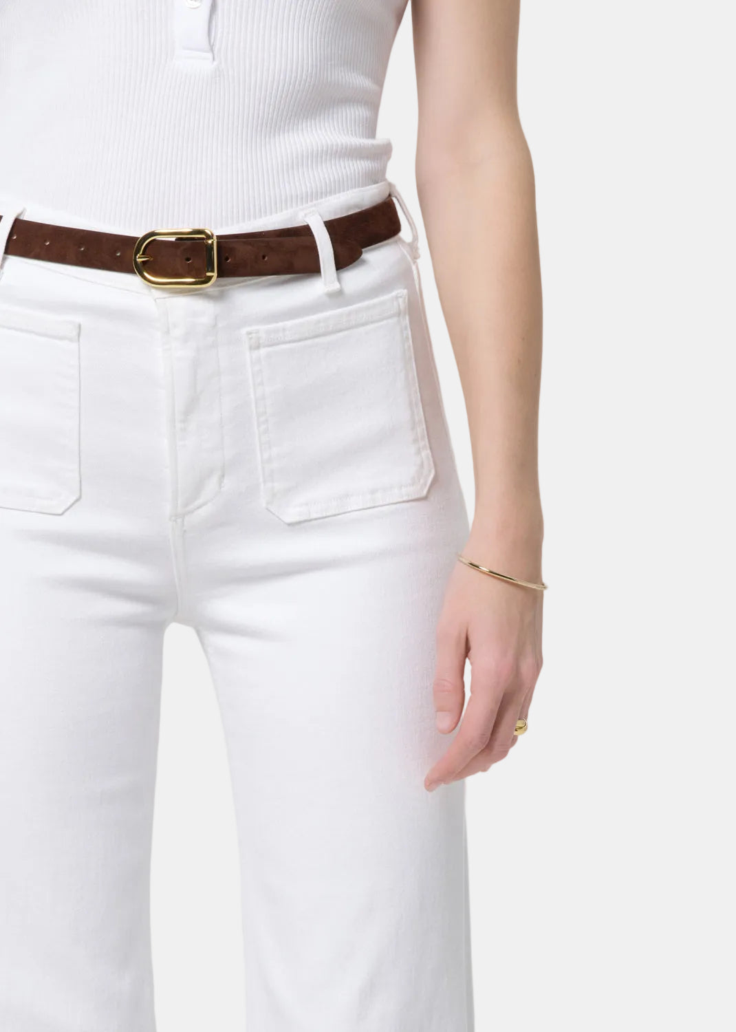 Kimberly Patch Pocket Flare