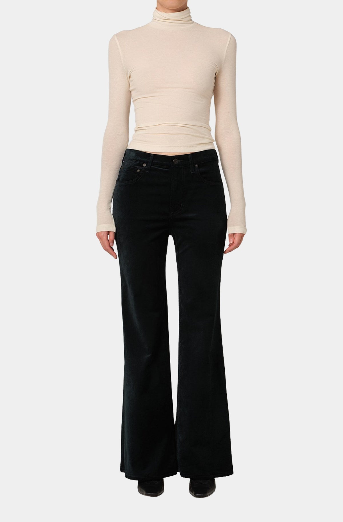 Kimberly 70's Flare In Velvet