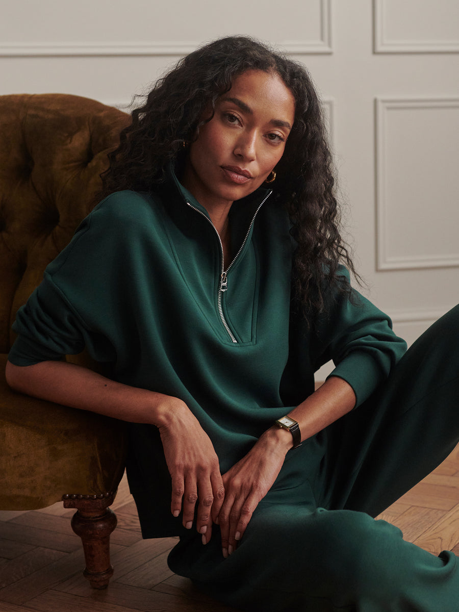 Hawley Half Zip Sweater