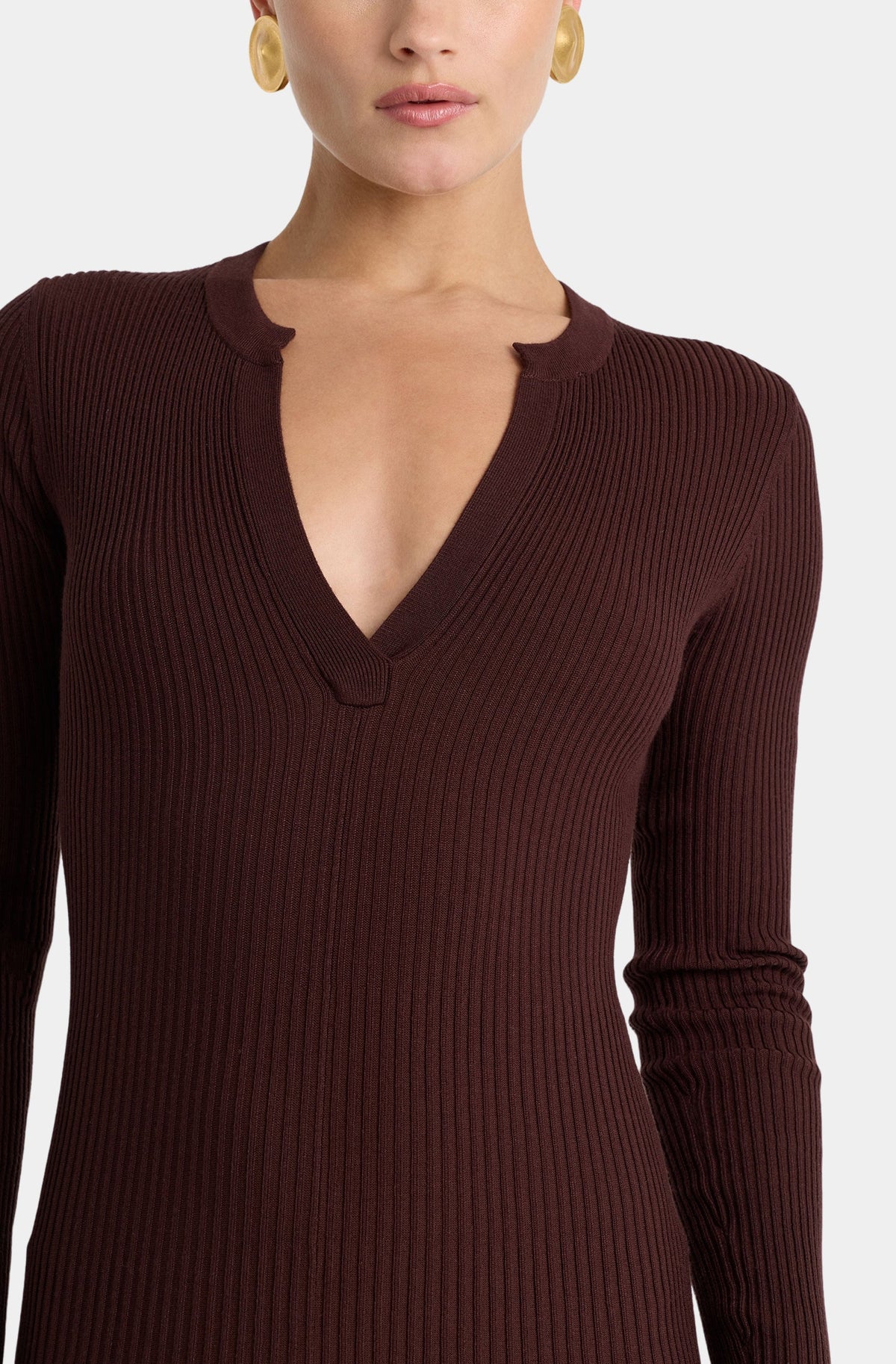 Hattie Knit Midi Dress