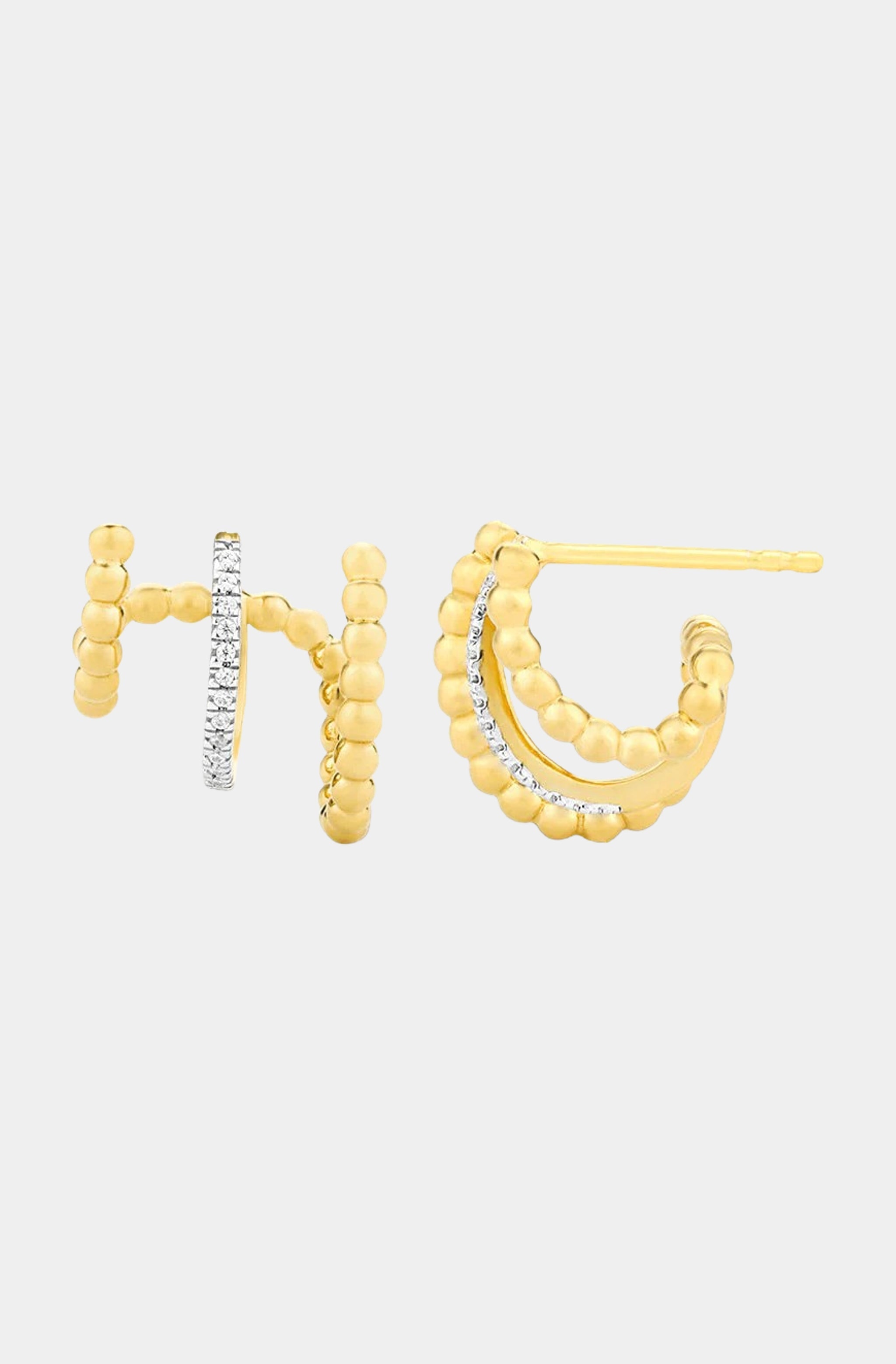 Chart Your Course Hoop Earrings