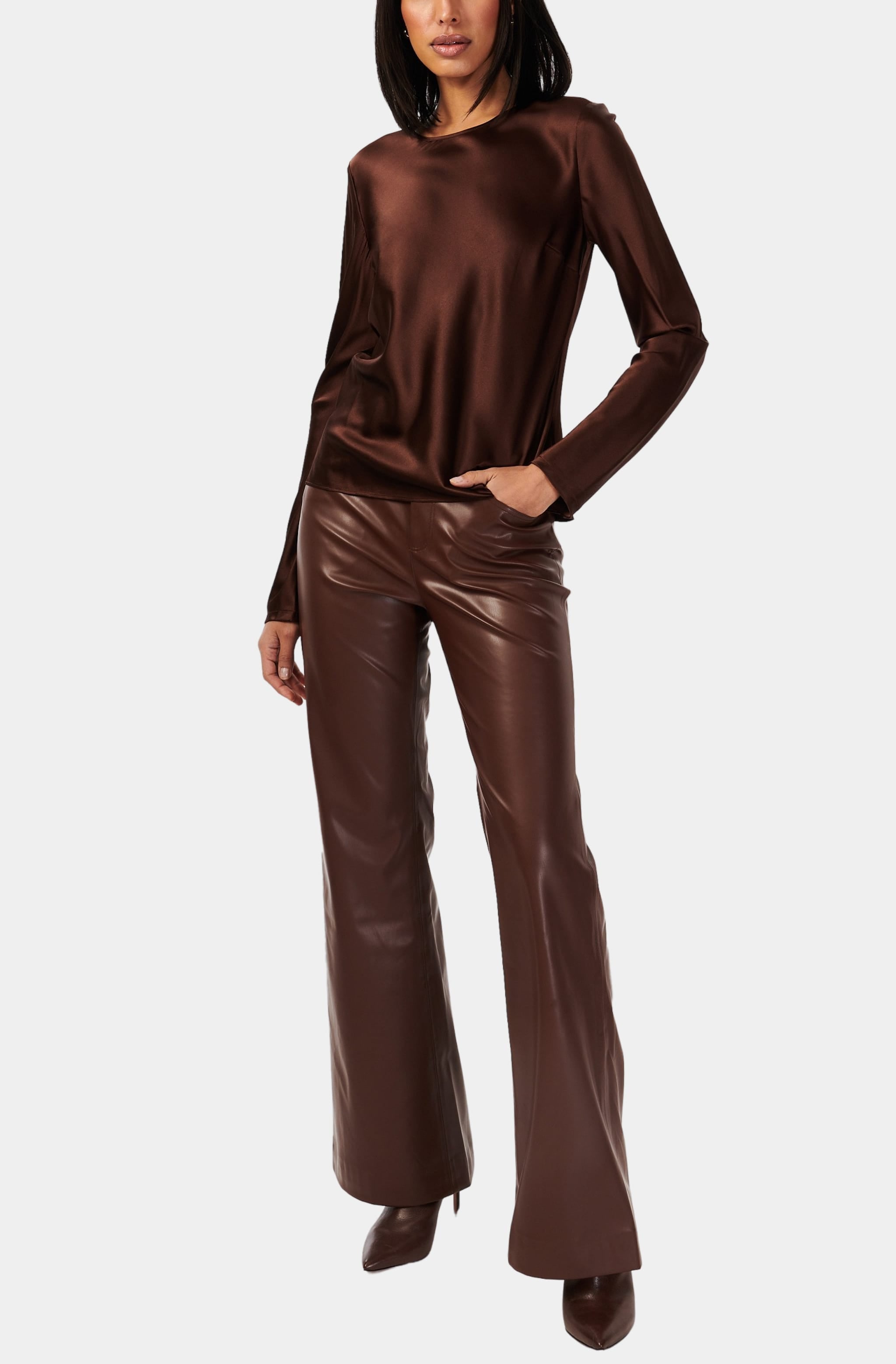 Zenobia Vegan Leather Pant