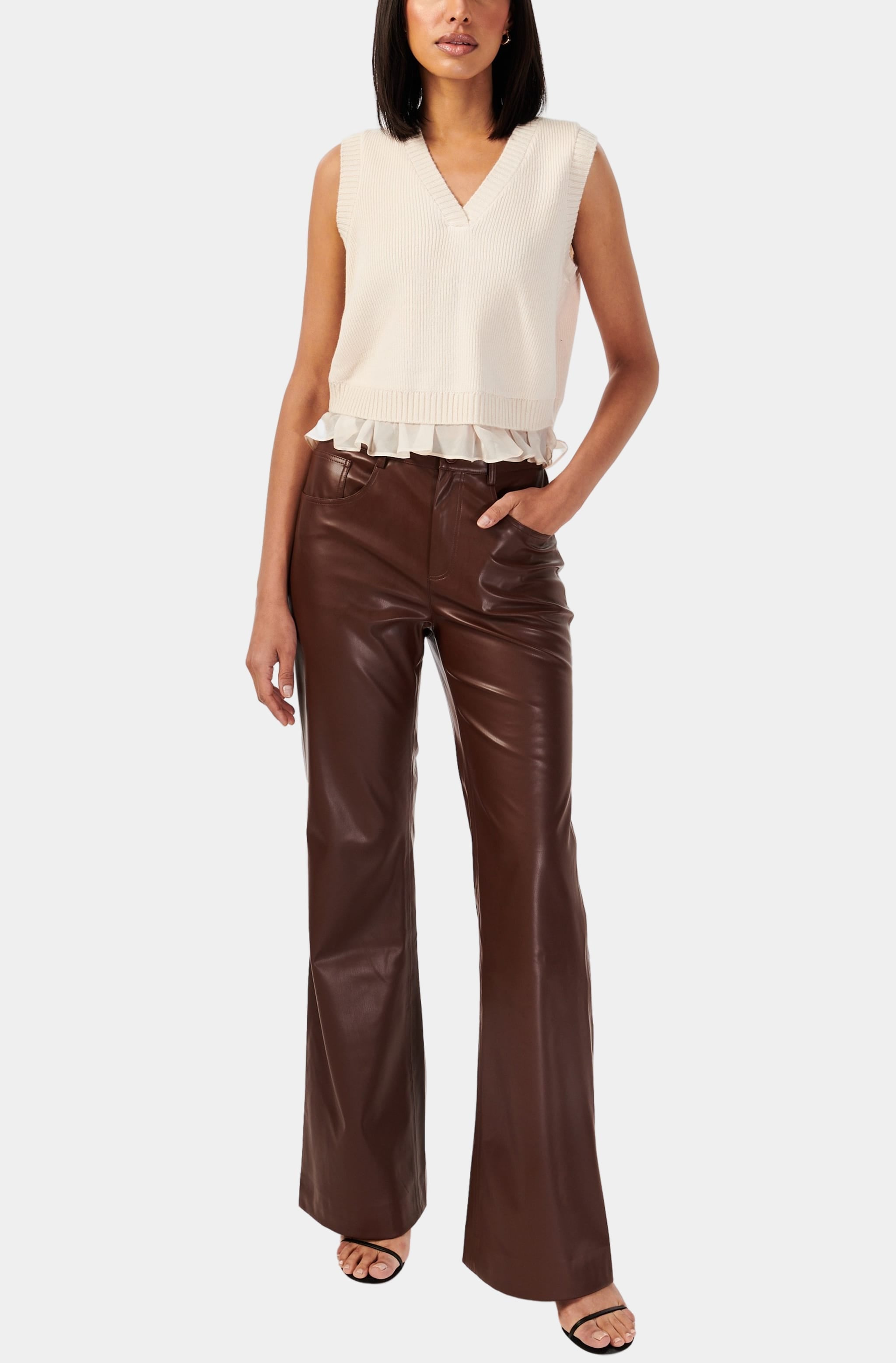 Zenobia Vegan Leather Pant