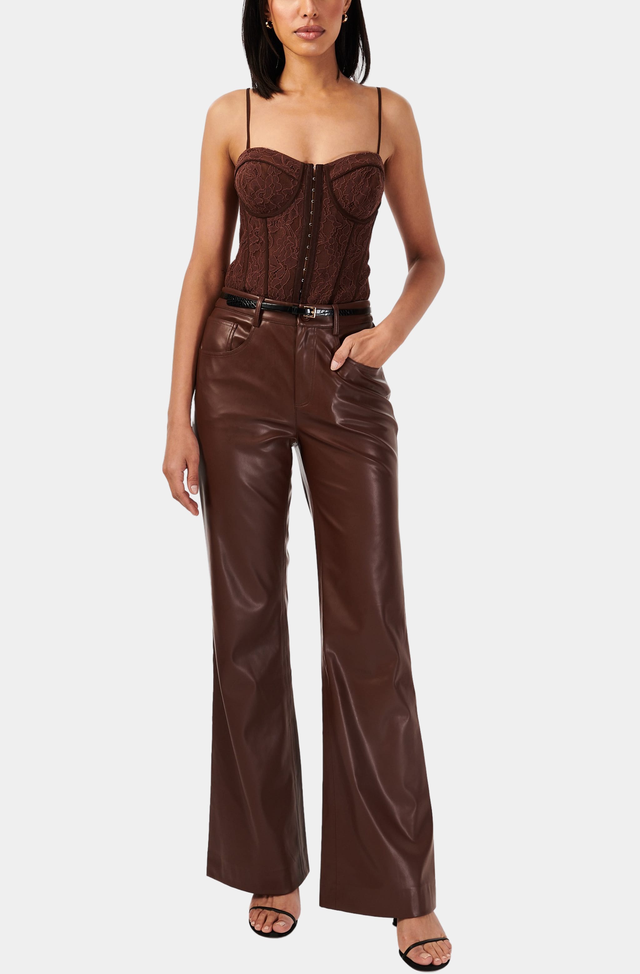 Zenobia Vegan Leather Pant