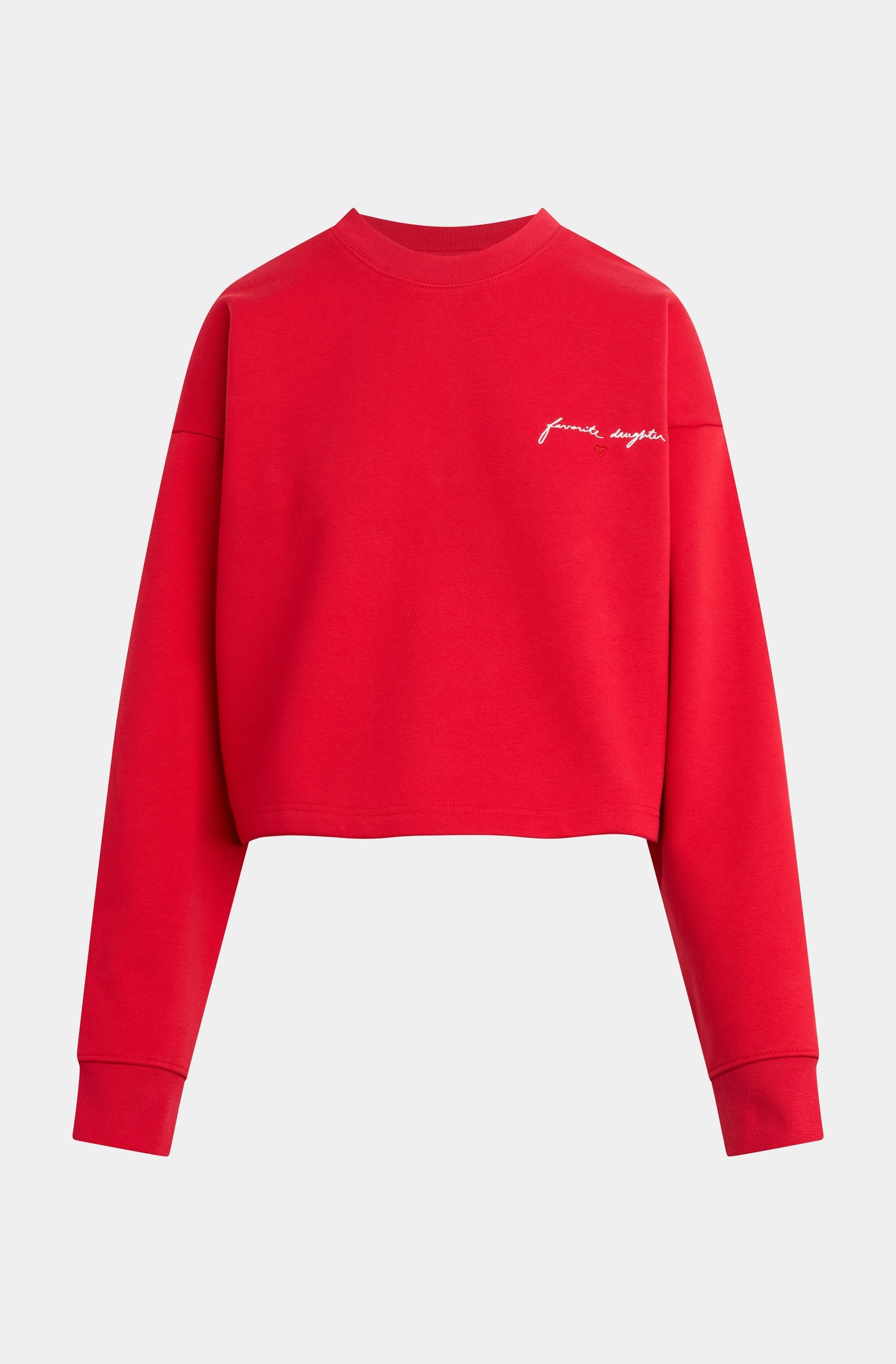 The Cropped Signature Sweatshirt