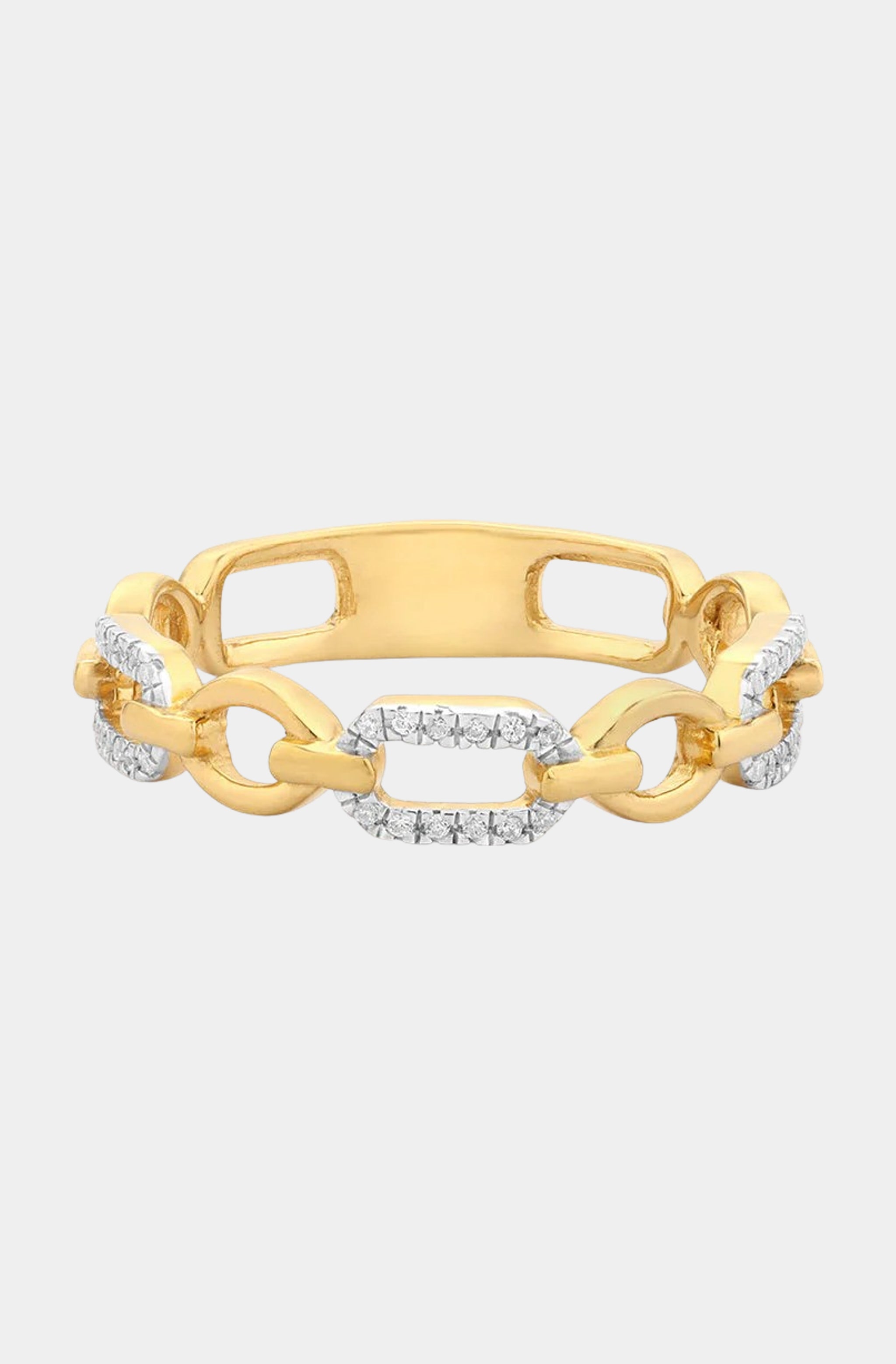 Linked Forever To You Stack Ring