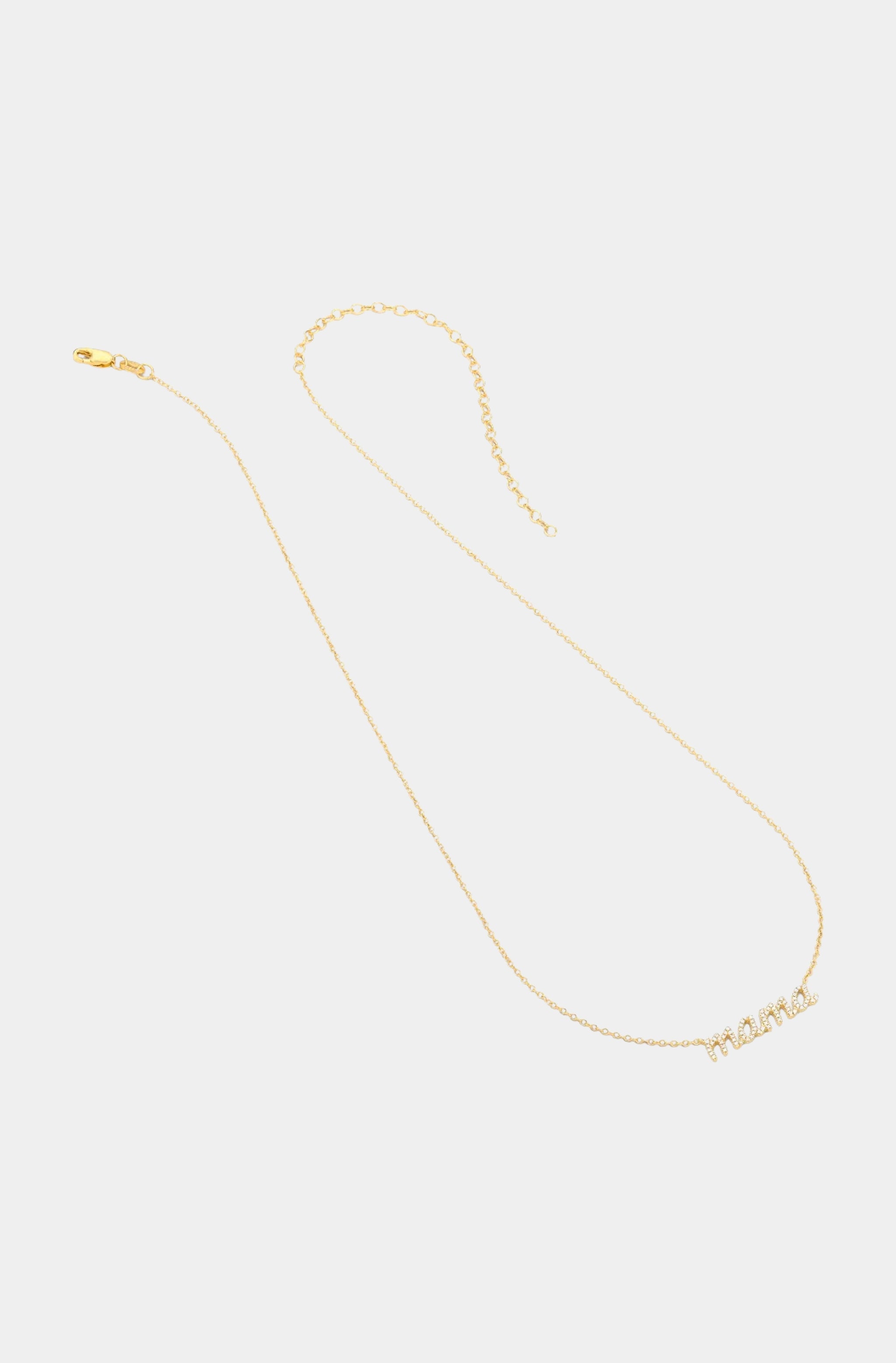 Love You Mama Pendant Necklace