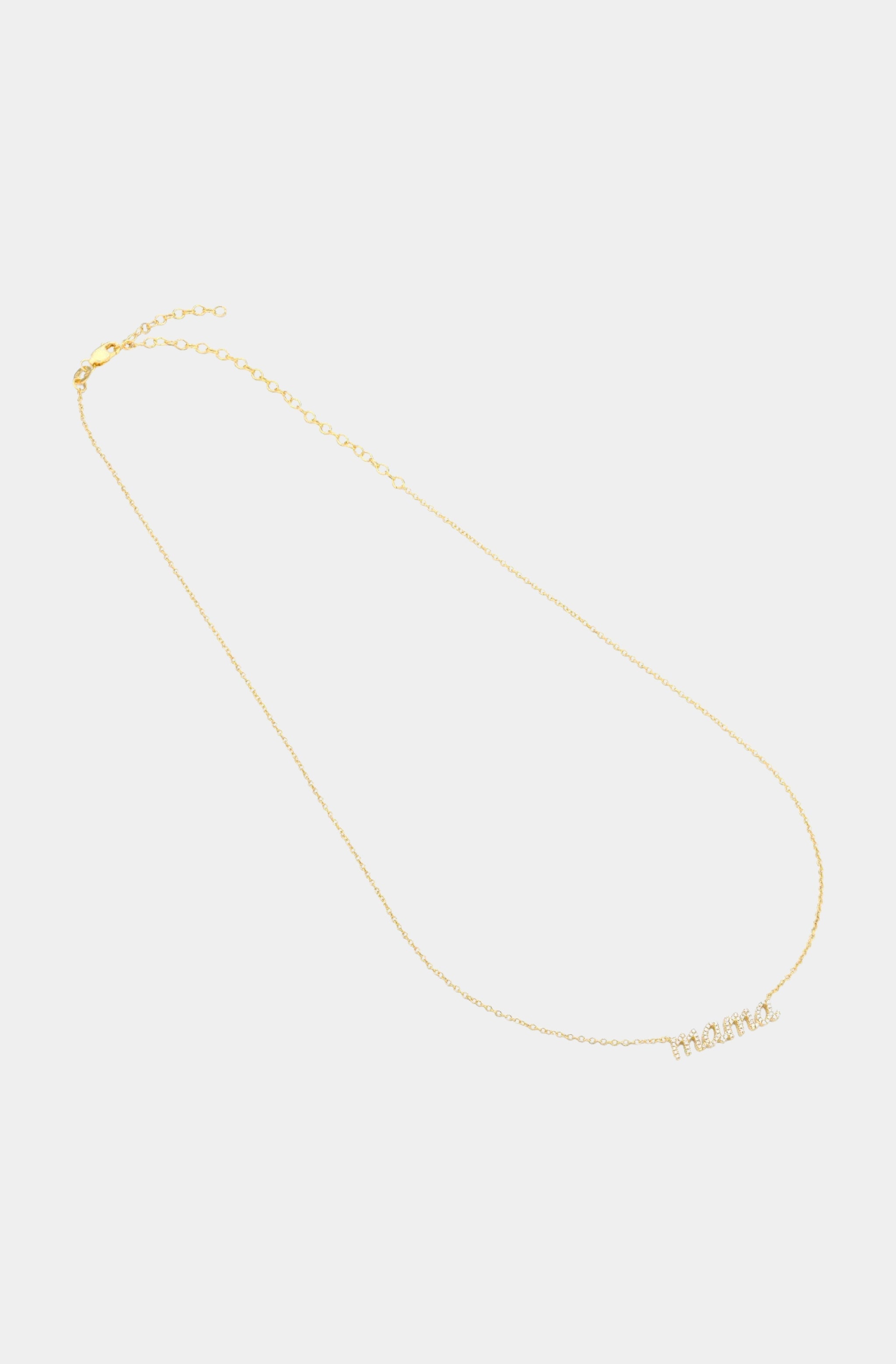 Love You Mama Pendant Necklace