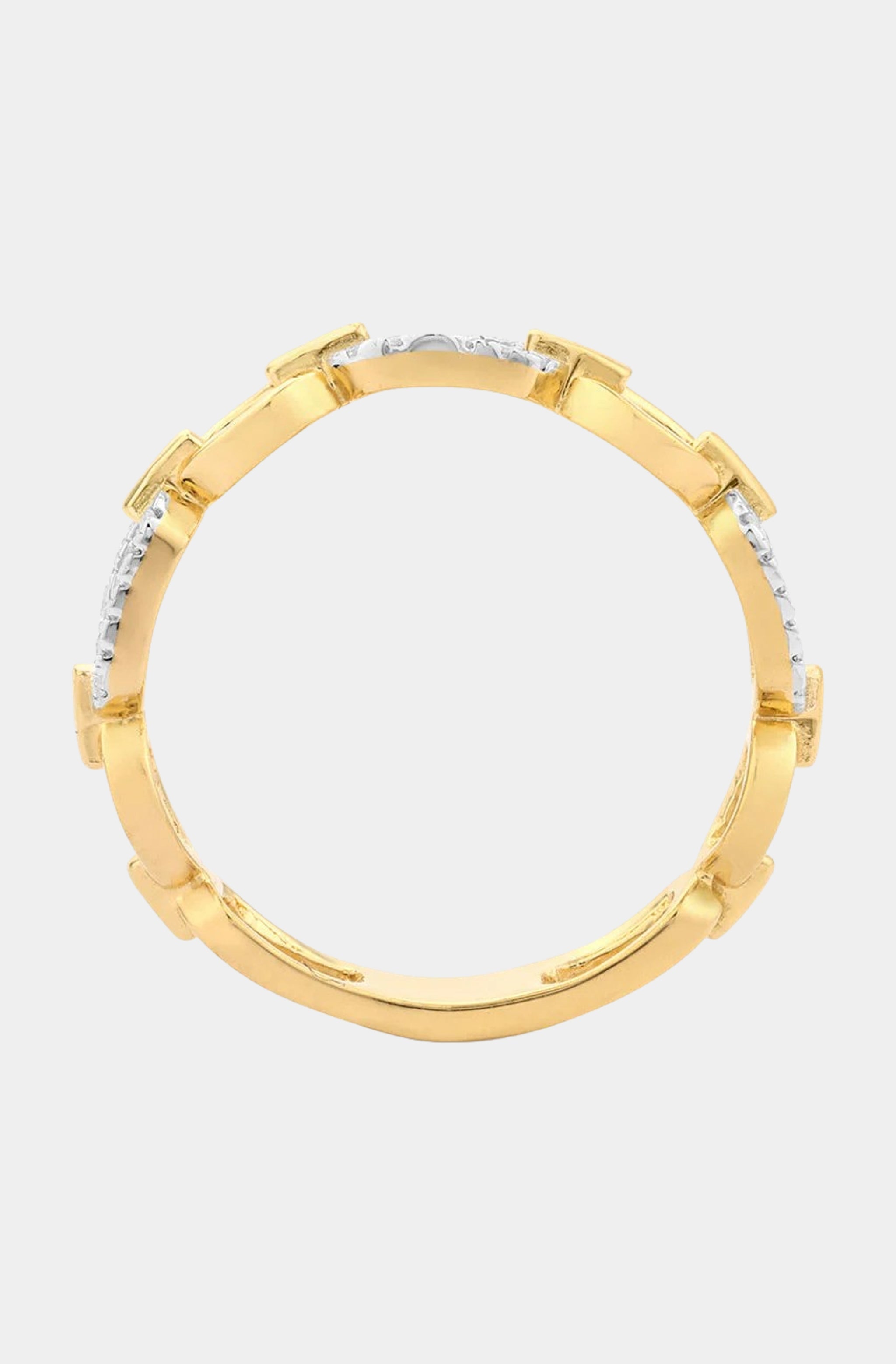 Linked Forever To You Stack Ring