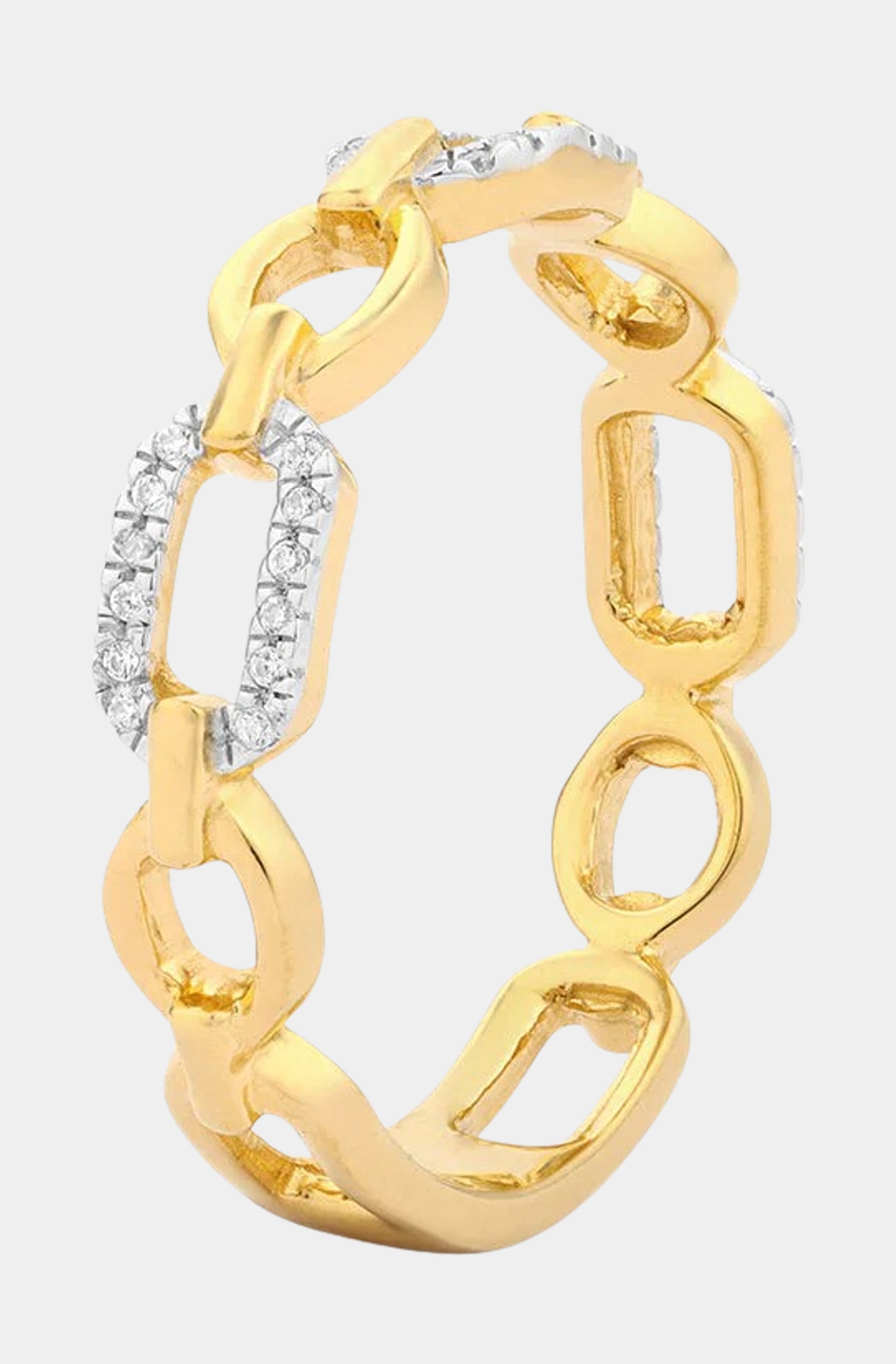 Linked Forever To You Stack Ring