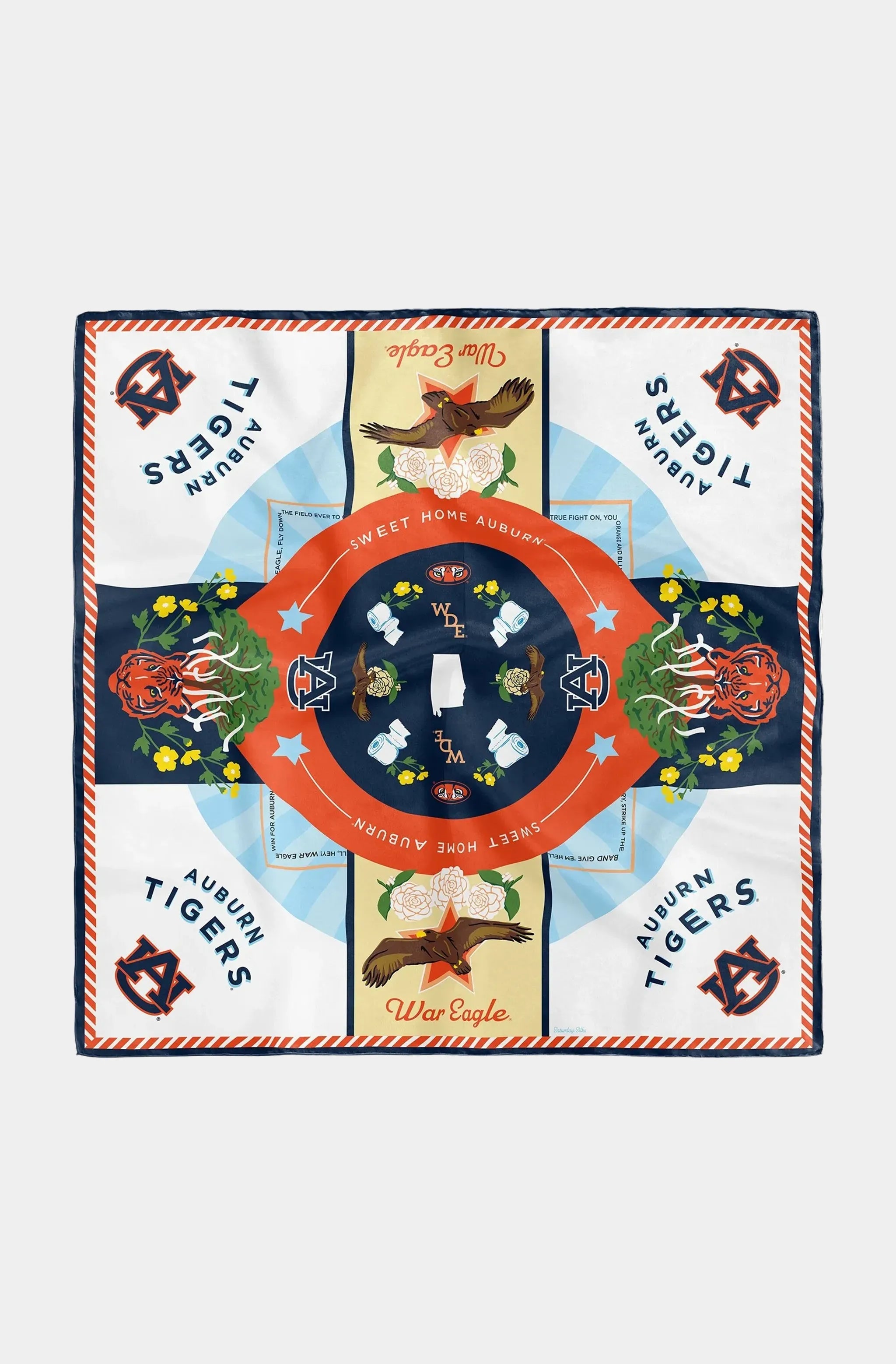 Auburn Tigers Twilly Scarf