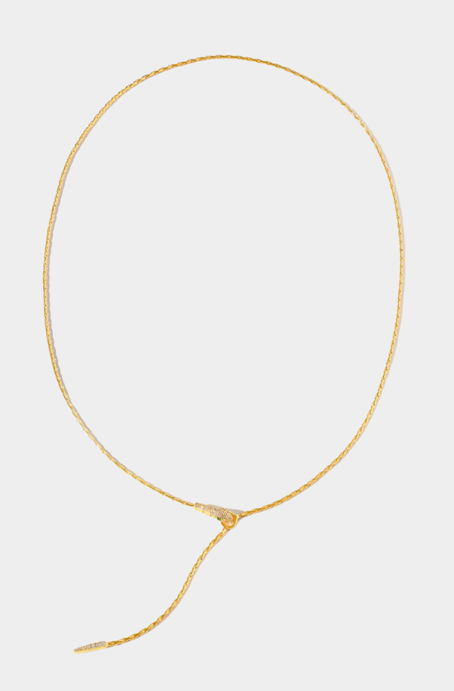 Viper Y Drop Necklace