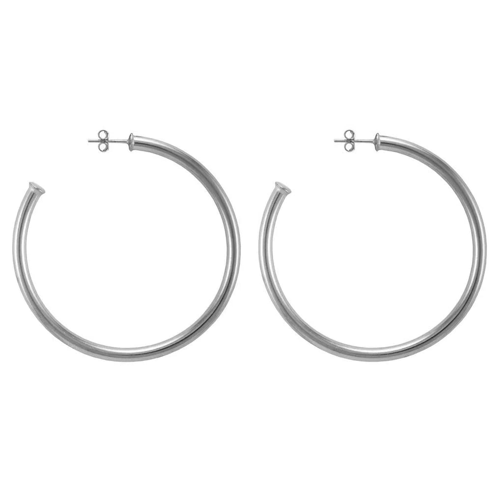 Silver Small Everybody&#39;s Favorite Hoops