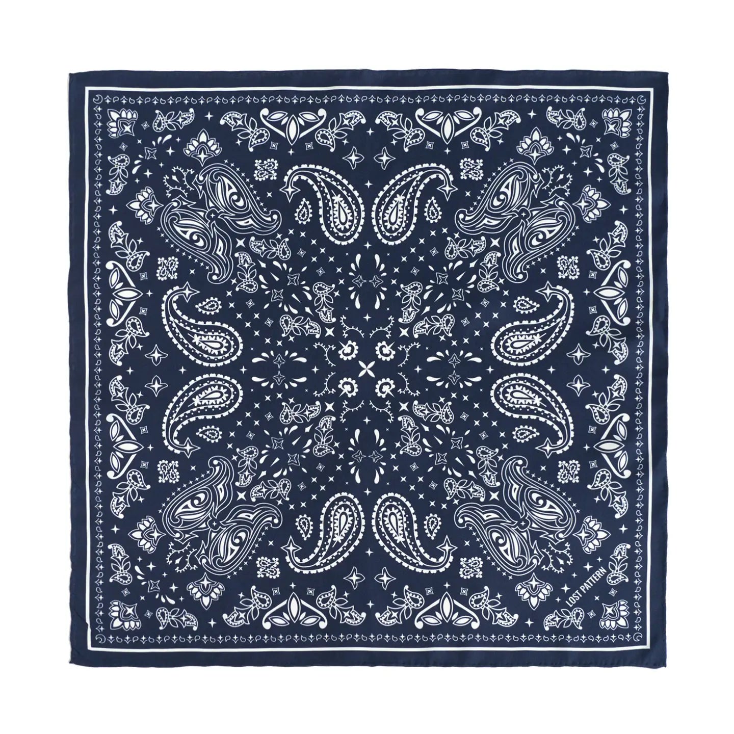 Paisley Silk Bandana Scarf