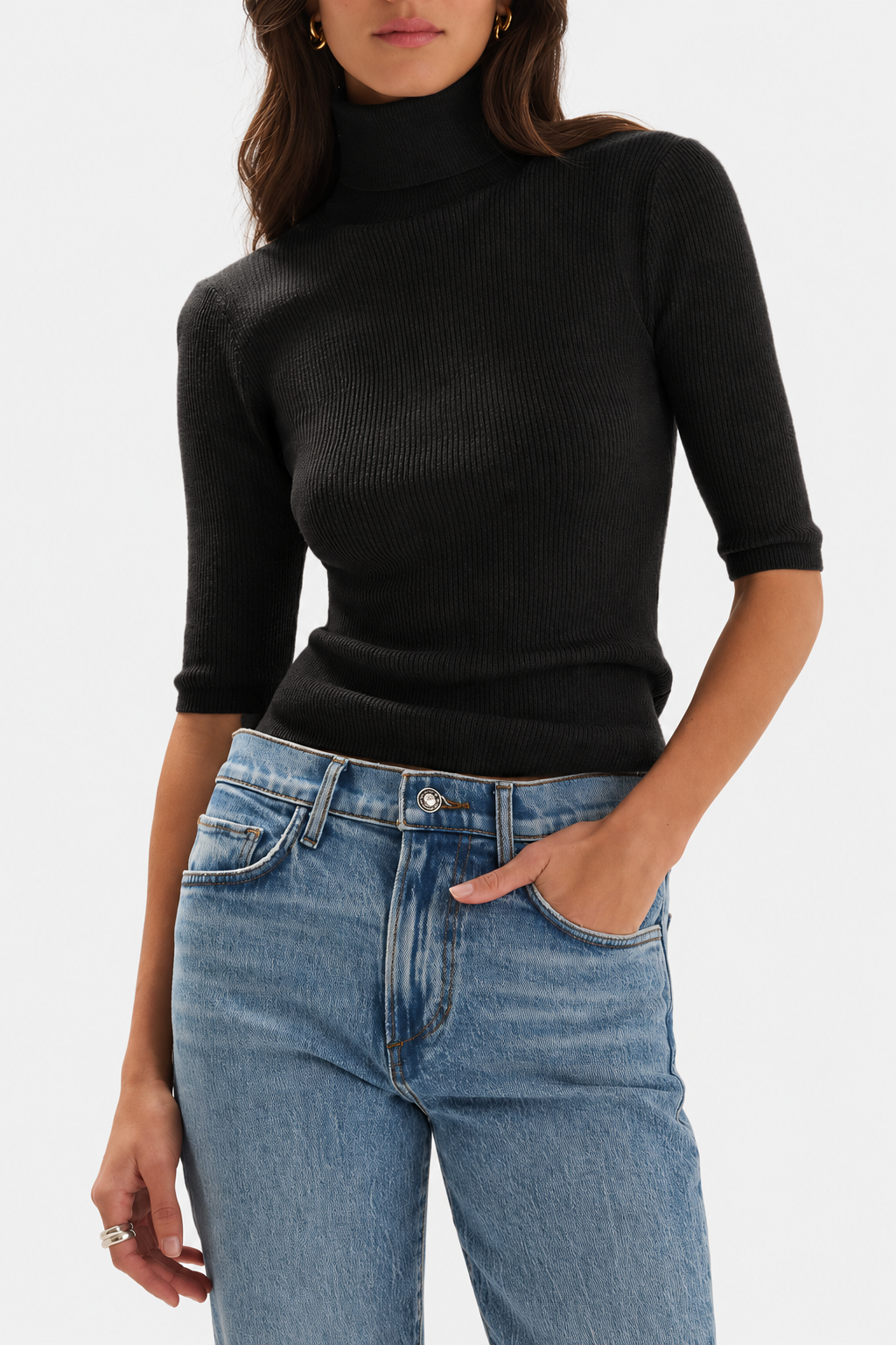 Favorite Daughter Amelia FRF3HS3536 Black — front detail